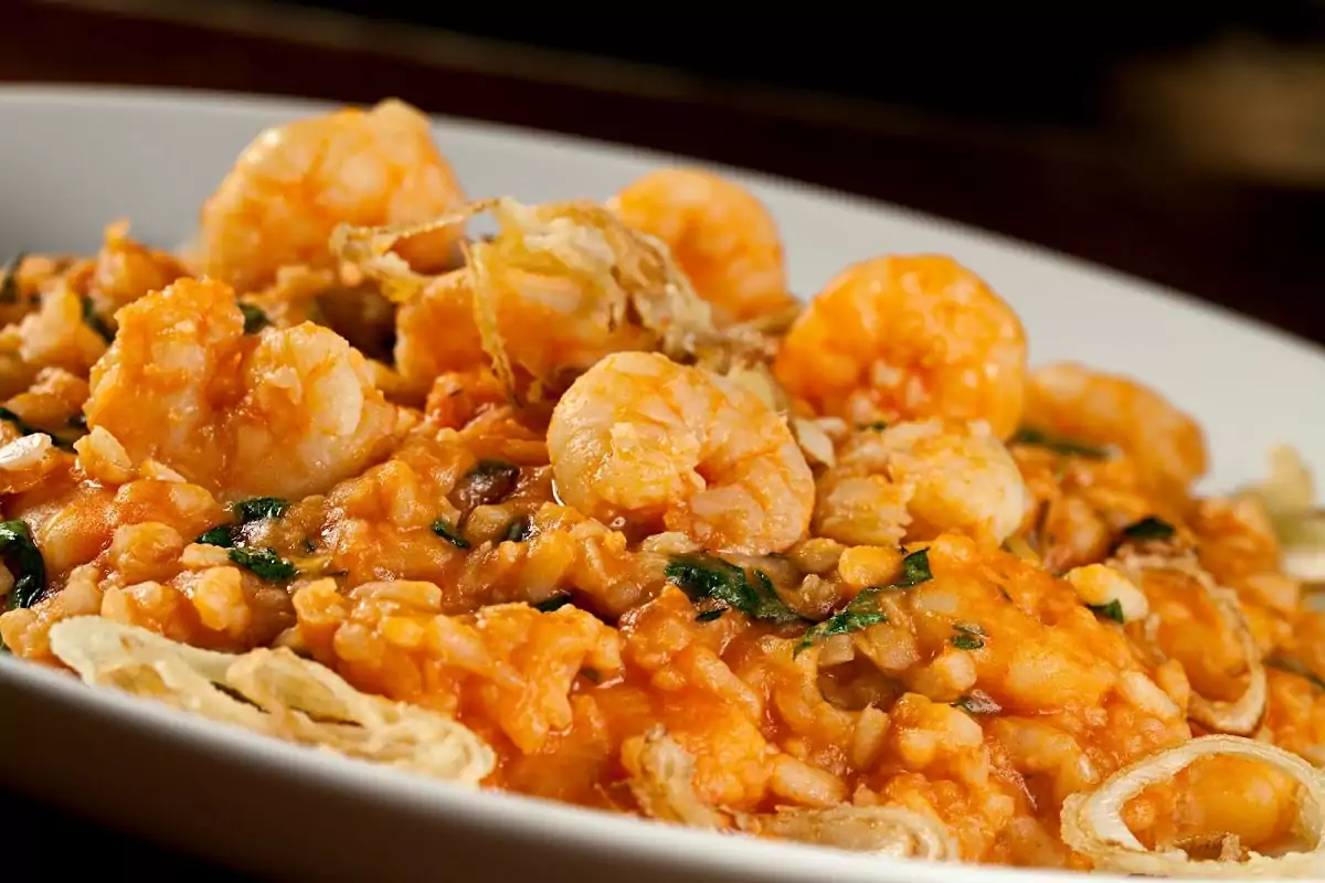 Risoto de Camarão