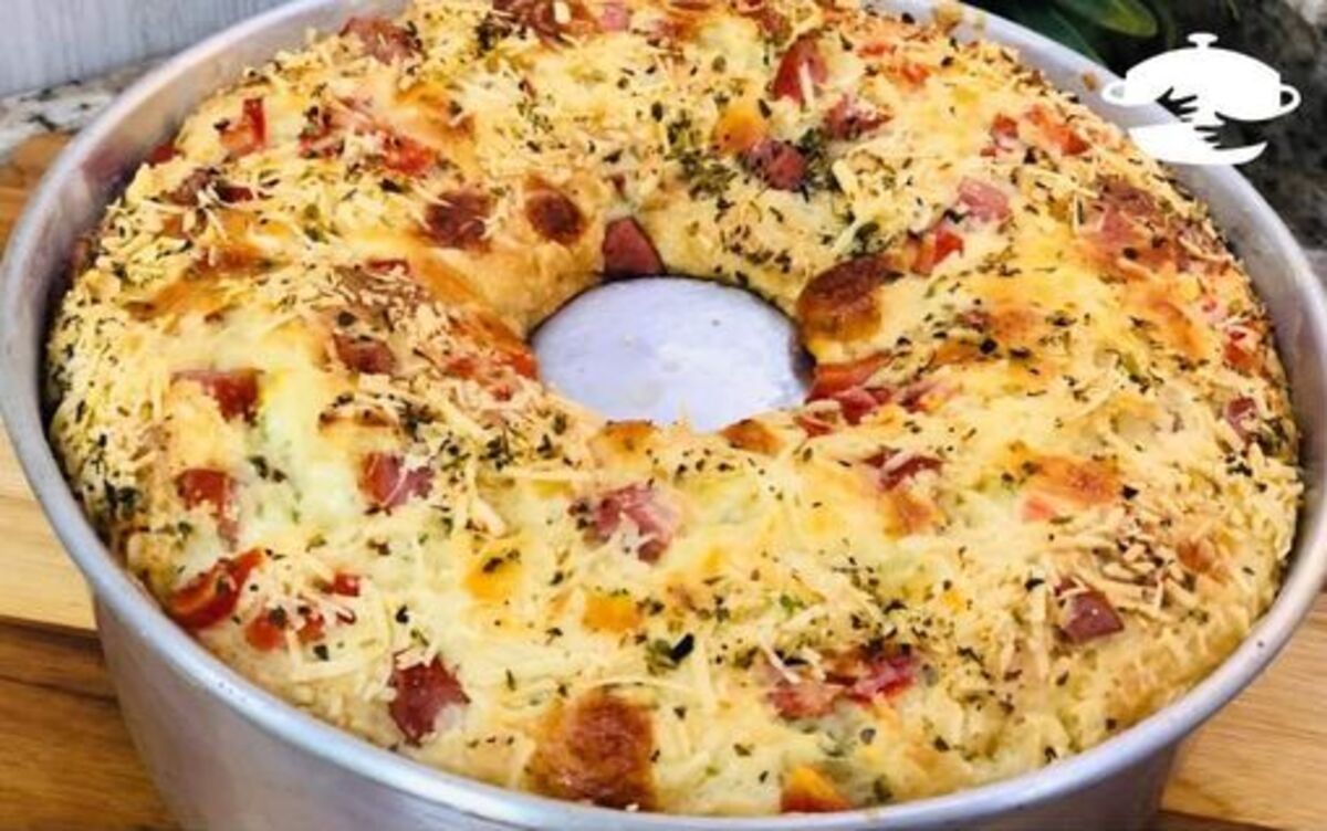 Bolo salgado de arroz
