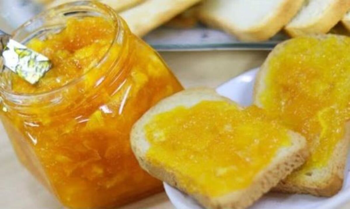 geleia de laranja