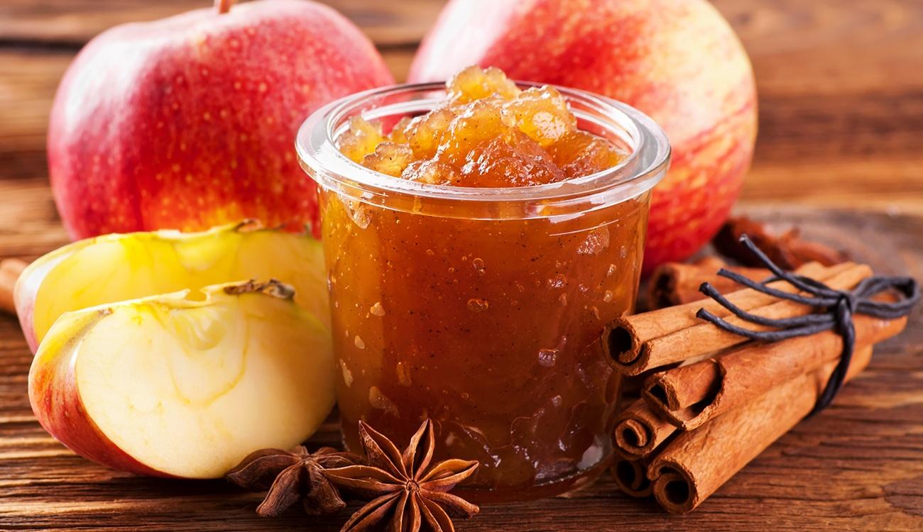 Geleia de Maçã com Canela Sem Açúcar