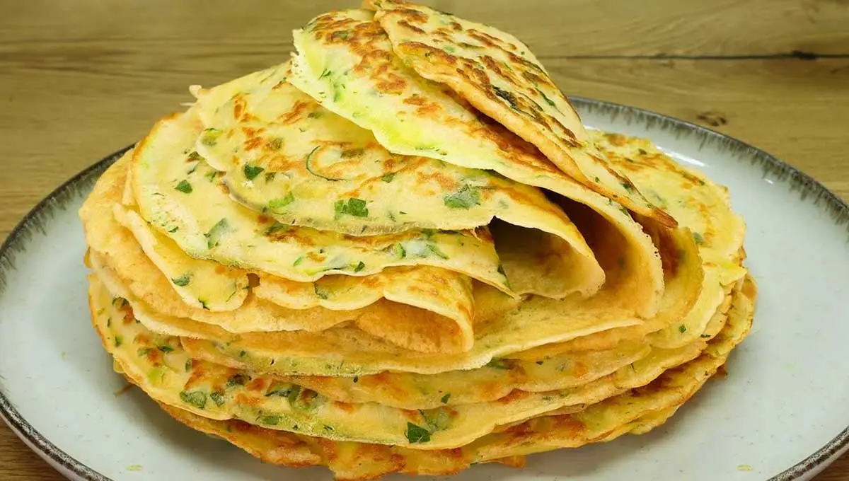 Panquecas de Alho com queijo