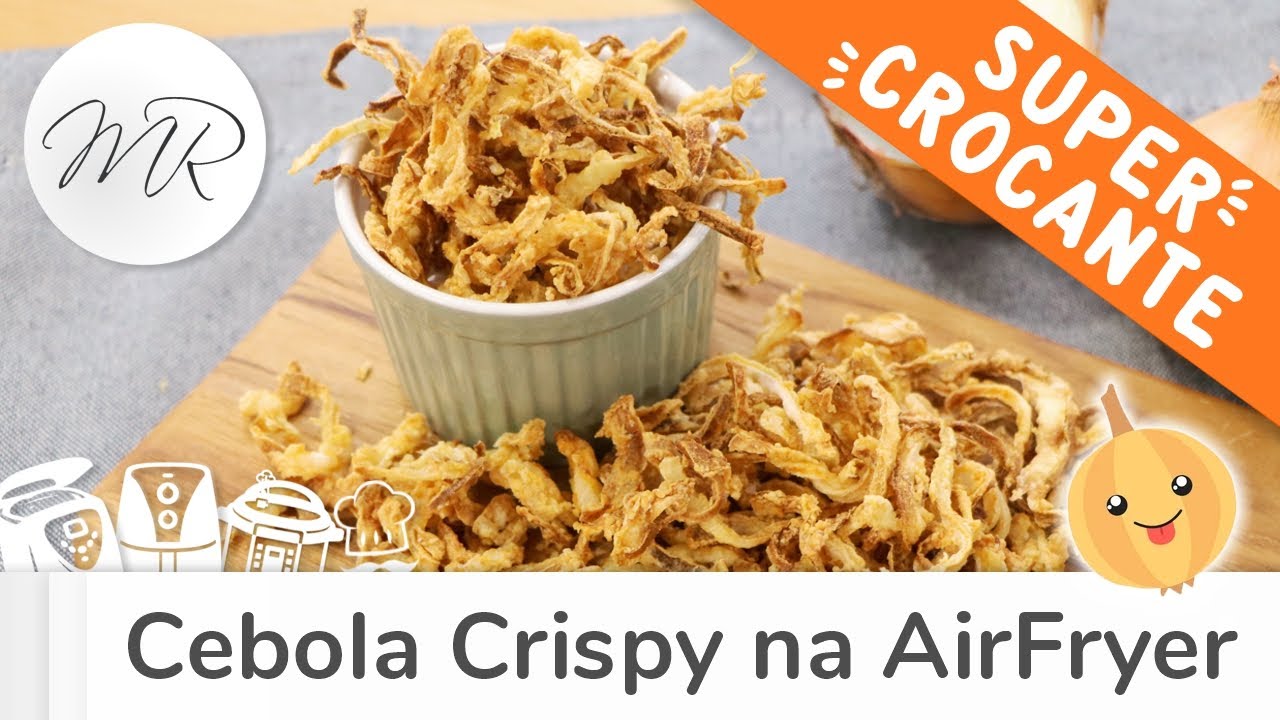 Cebola Crispy na Airfryer