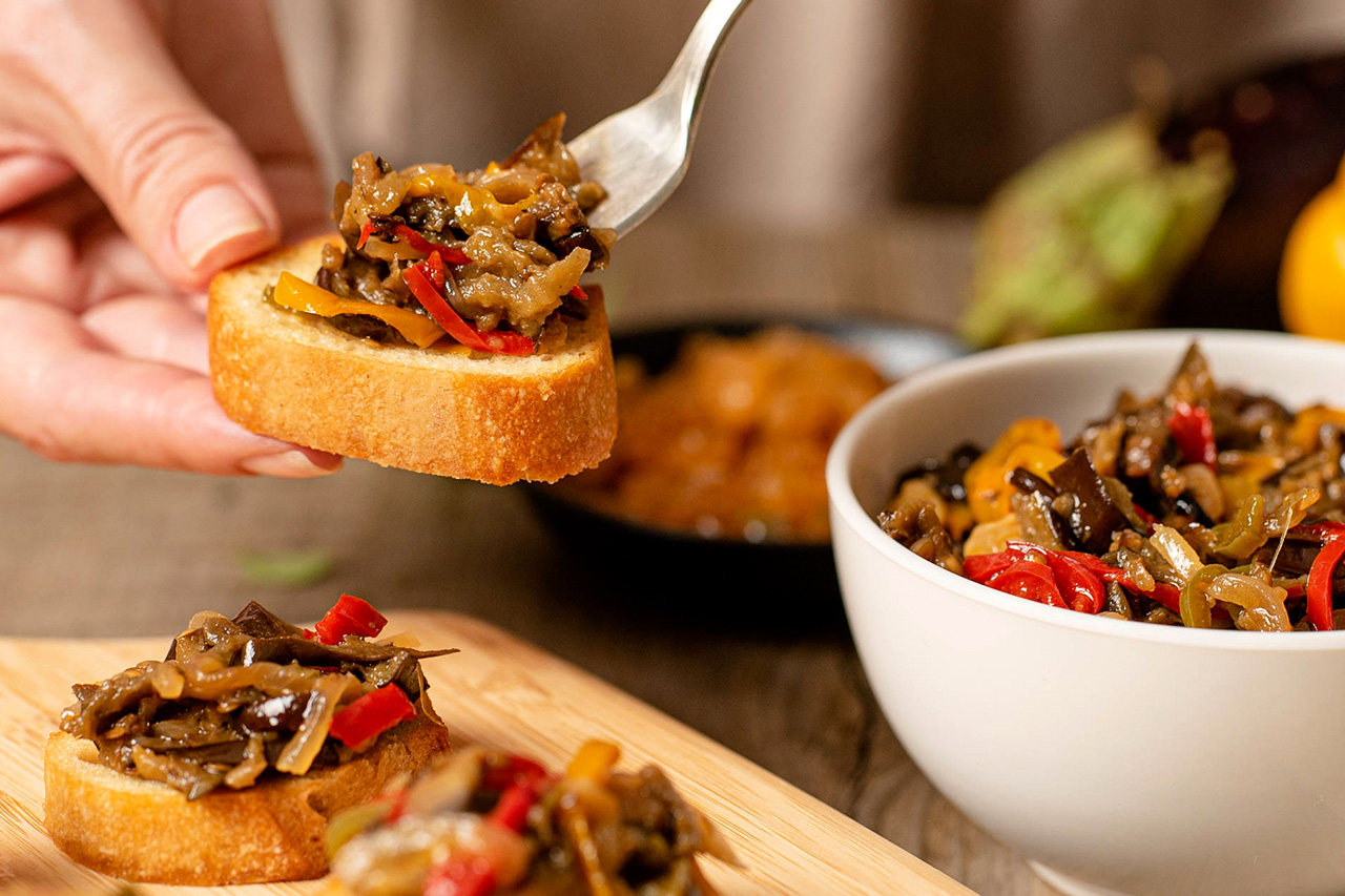 Caponata de Berinjela 1. Nutrientes Essenciais