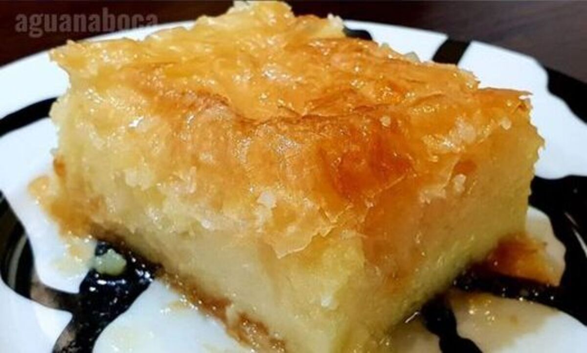 Bolo de Mandioca Cremoso