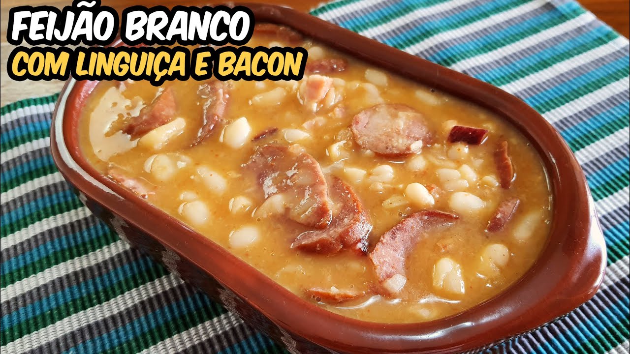 Feijão Branco com Linguiça