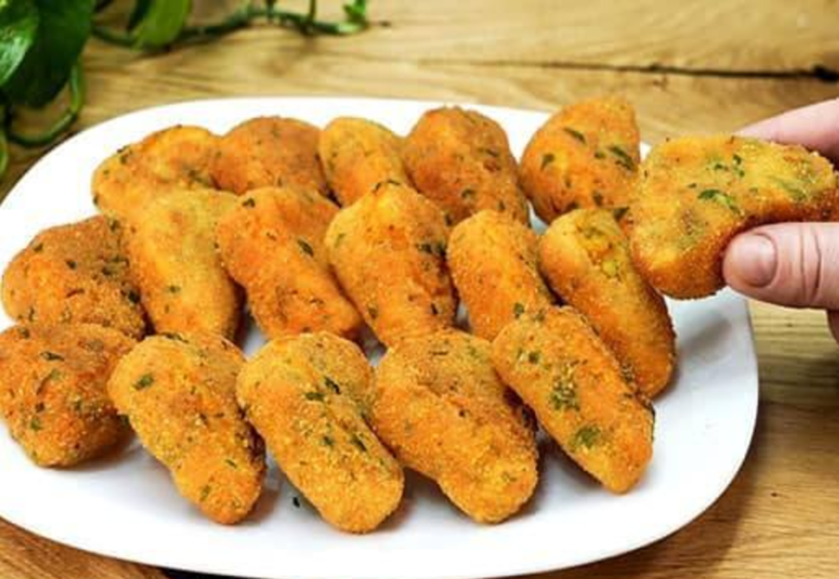 Bolinho de Batata Crocante