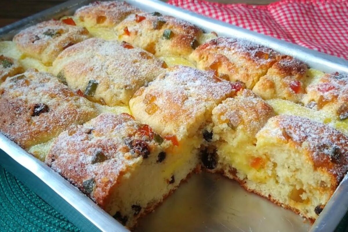 Bolo Panetone de Forma