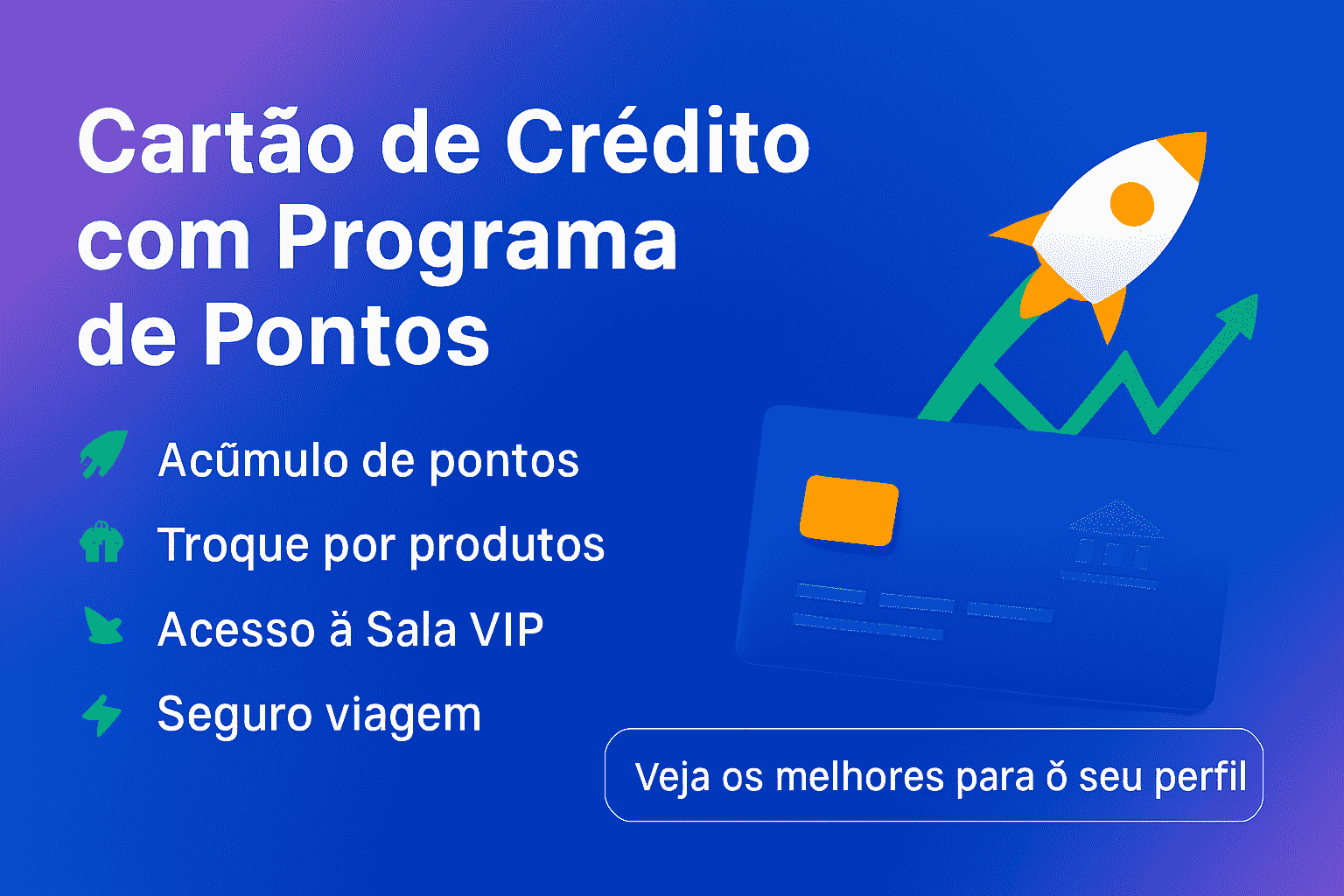 cartão de crédito com programa de pontos